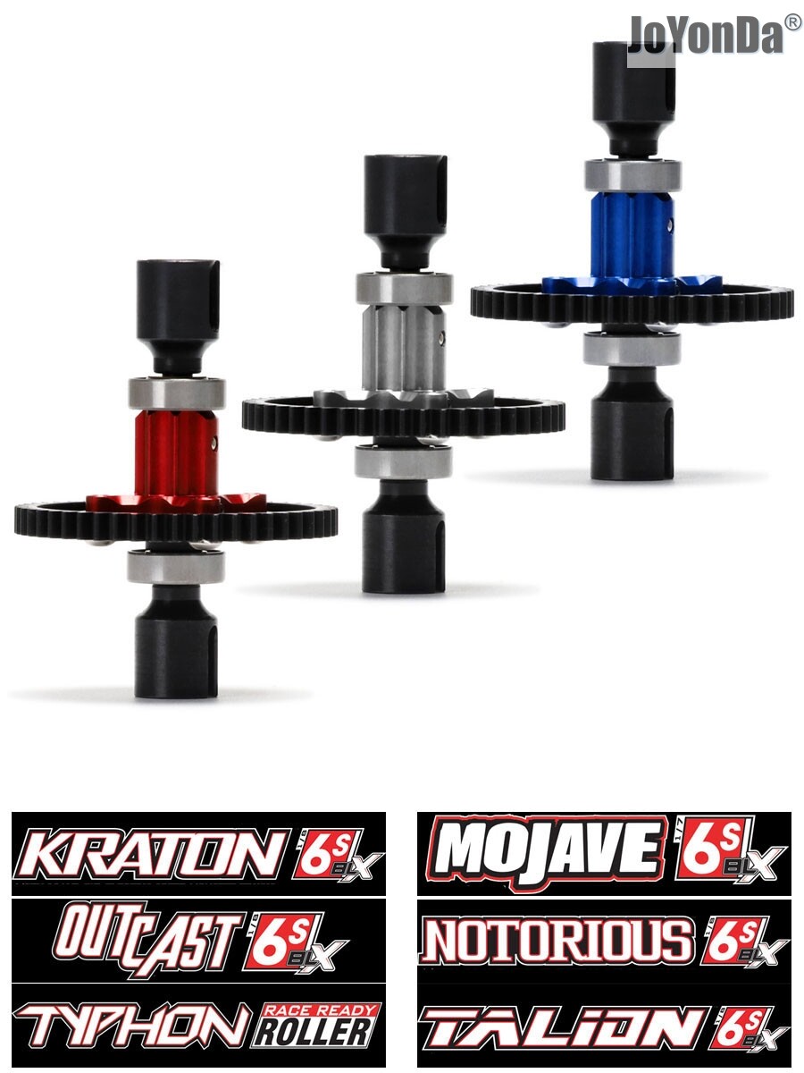 #ARA310959 Center Diff Set Straight Shaft 50T Steel Gear M1.0 for RC Car Arrma