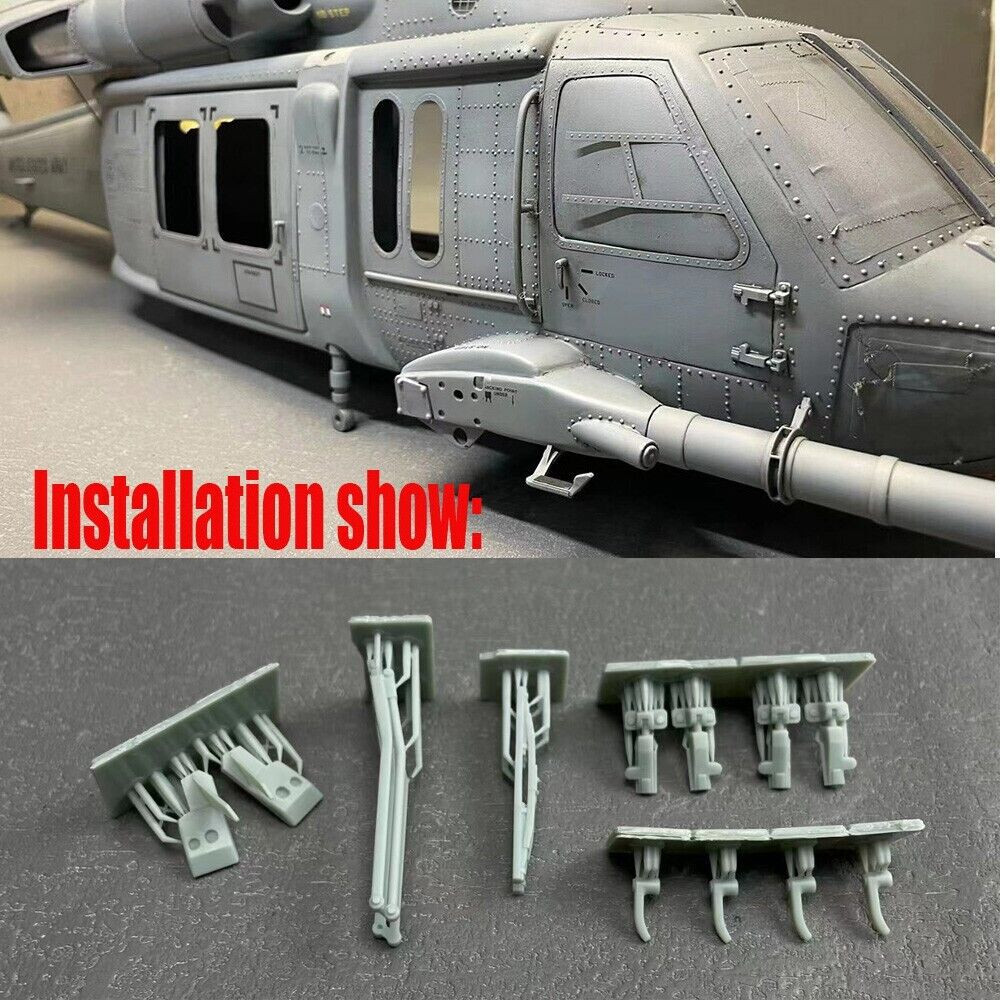 Wiper Door Handles for Align 500 UH-60 Black Hawk and AH-1 Cobra RC Helicopter