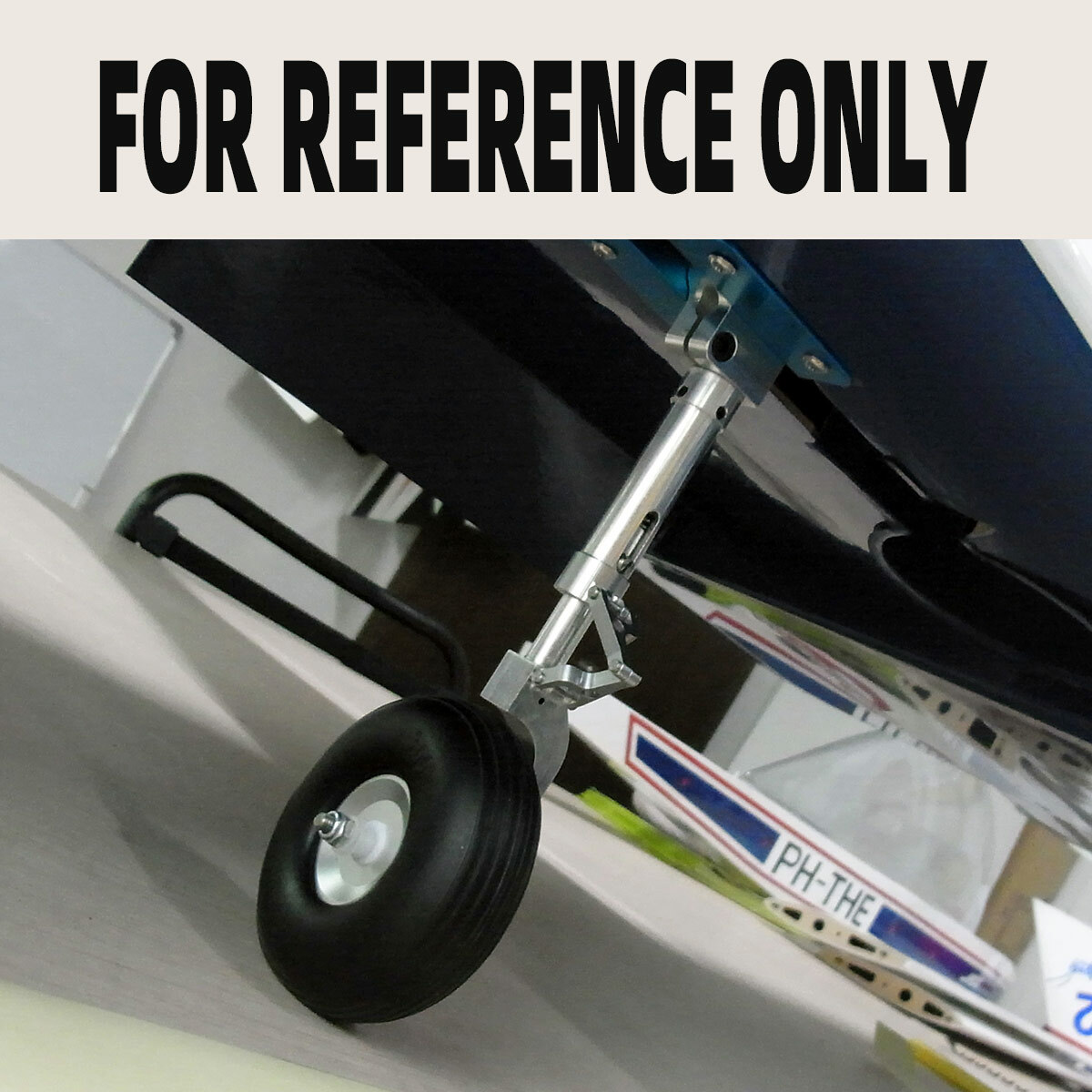 2pcs RC Main Electronic Retractable Landing Gears w/ Wheel 275mm for 10kg Plane