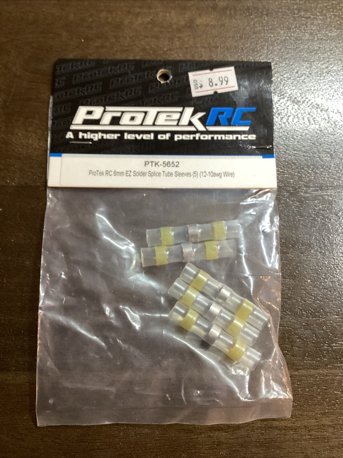 Protek RC 6mm EZ Soldier Splice Tube Sleeves (5) (12-10awg Wire) – PTK-5652 -NEW