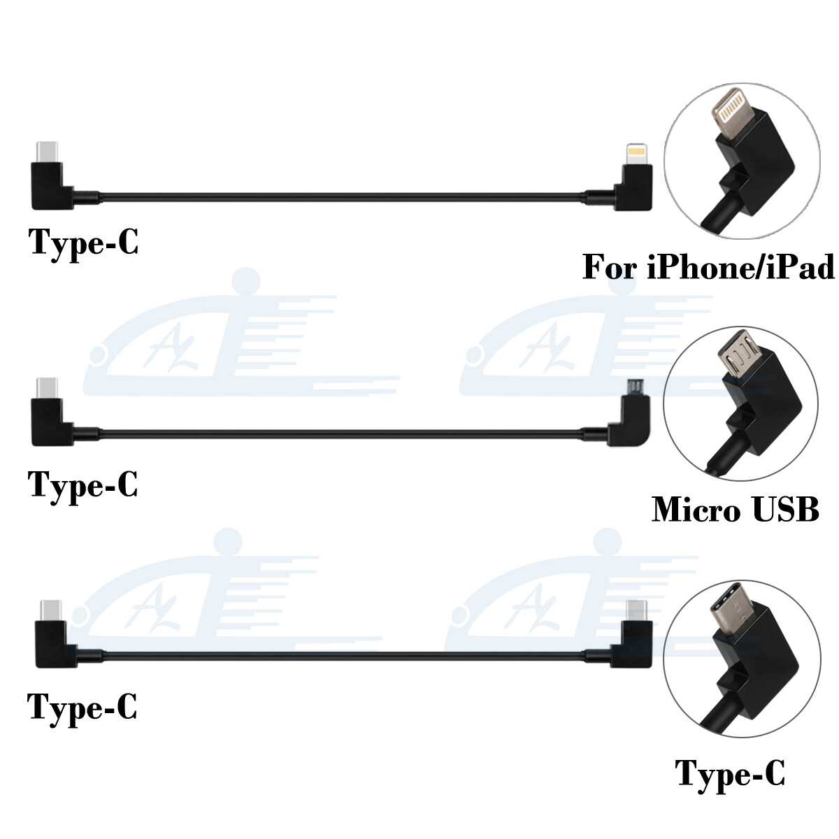 OTG Data Cable for DJI Mavic 3 Drone Remote Controller RC Type-C USB-C Cord Wire