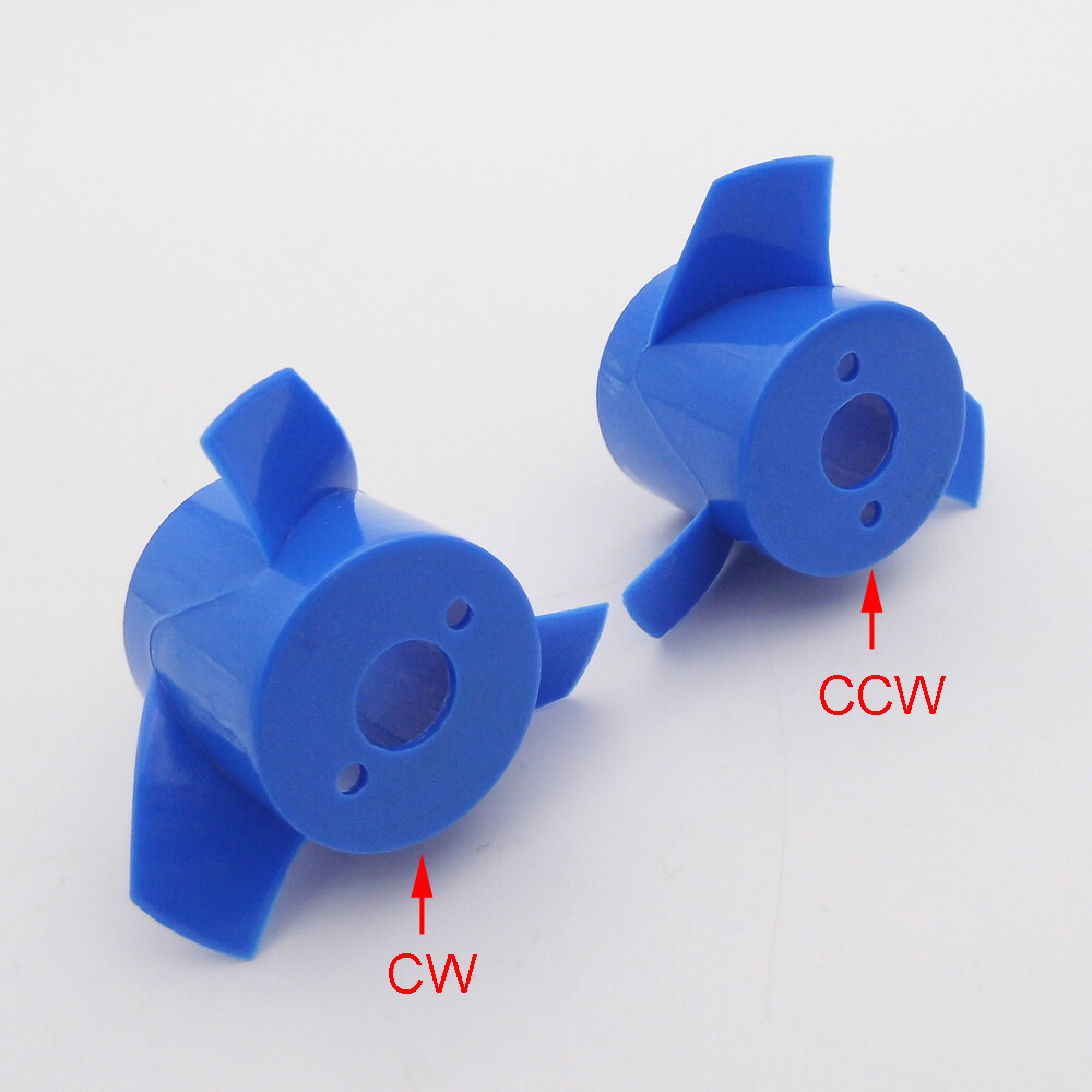 1PC 60mm Propeller CW CCW Underwater Thruster Propeller fr RC Boat ROV Submarine