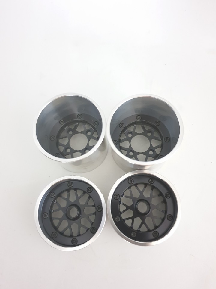 Team Associated RC10L PAN CAR Alloy Wheels set Tecnacraft repro