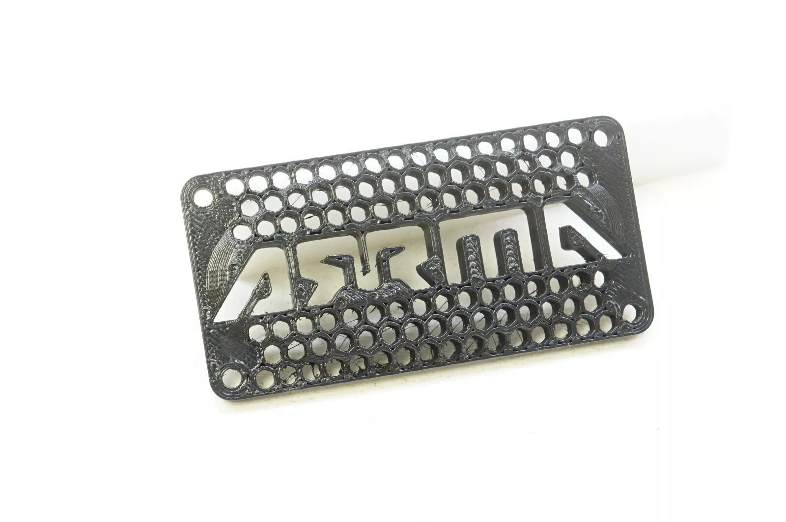 Dual 40x40mm cooling fan cover dust shroud with ARRMA Logo (for 40mm fans)