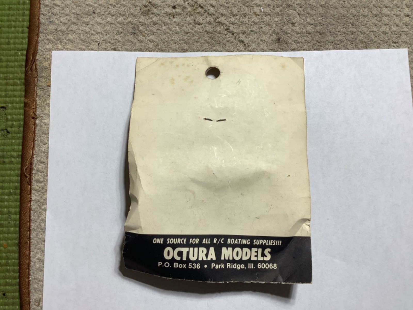 NIP Vintage Octura Marine 2.2 Aluminum Prop for 3/16 shaft.