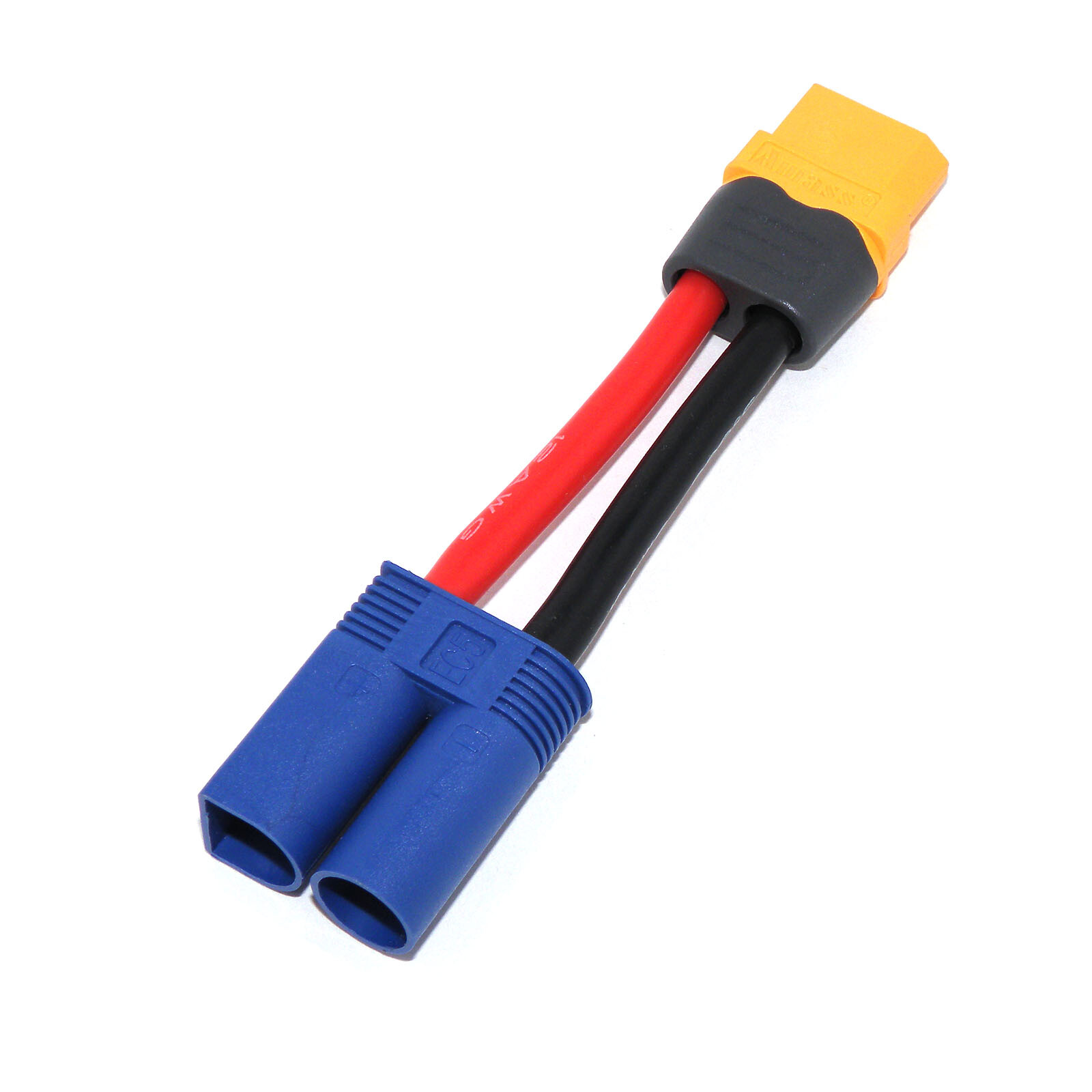 Lipo Battery Adapter EC5 IC5 to TRX Traxxas XT60 T-plug Male female 12AWG