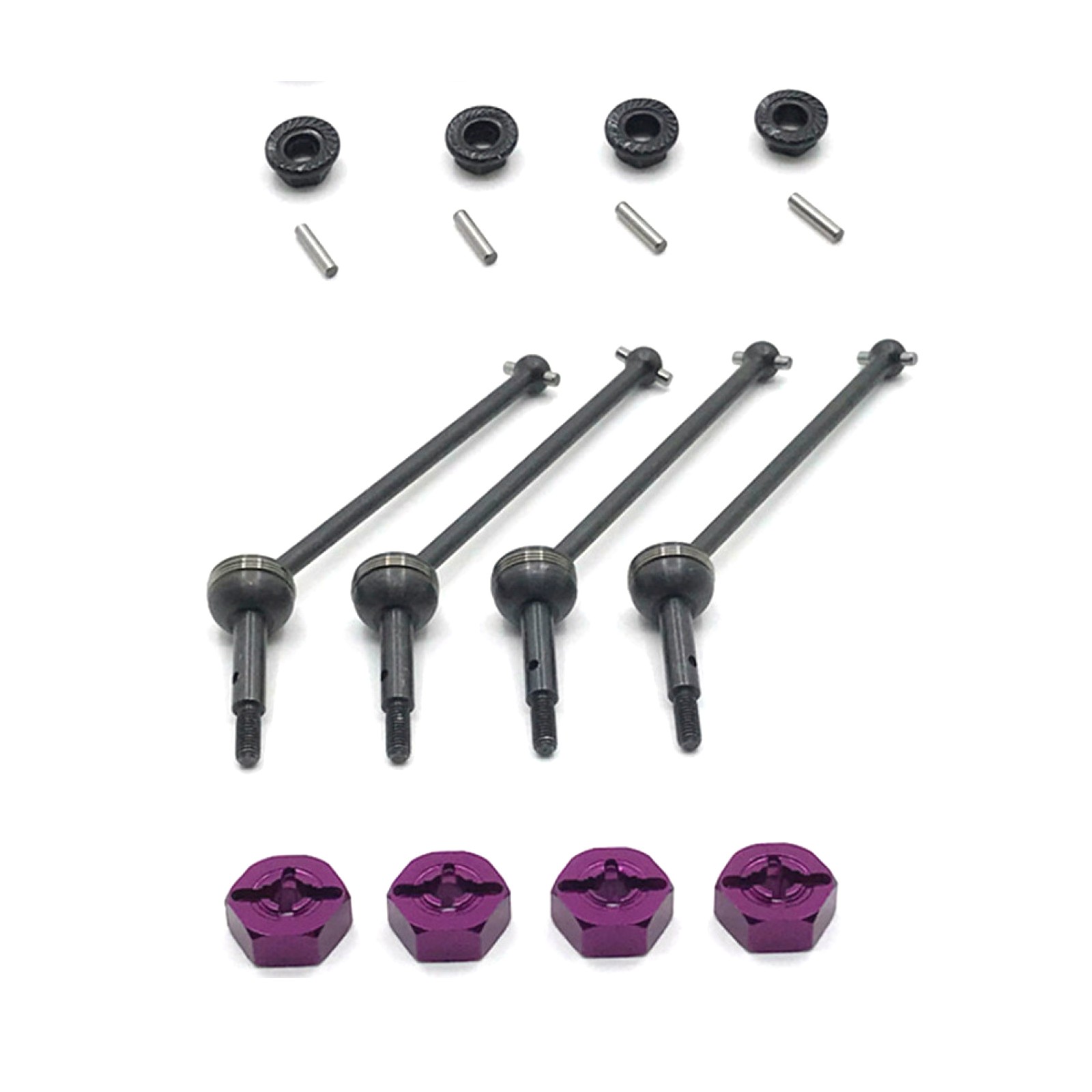 RC Upgraded Spare Part CVD Drive Shaft For WLtoys 1/14 144001 1/12 124018 124019