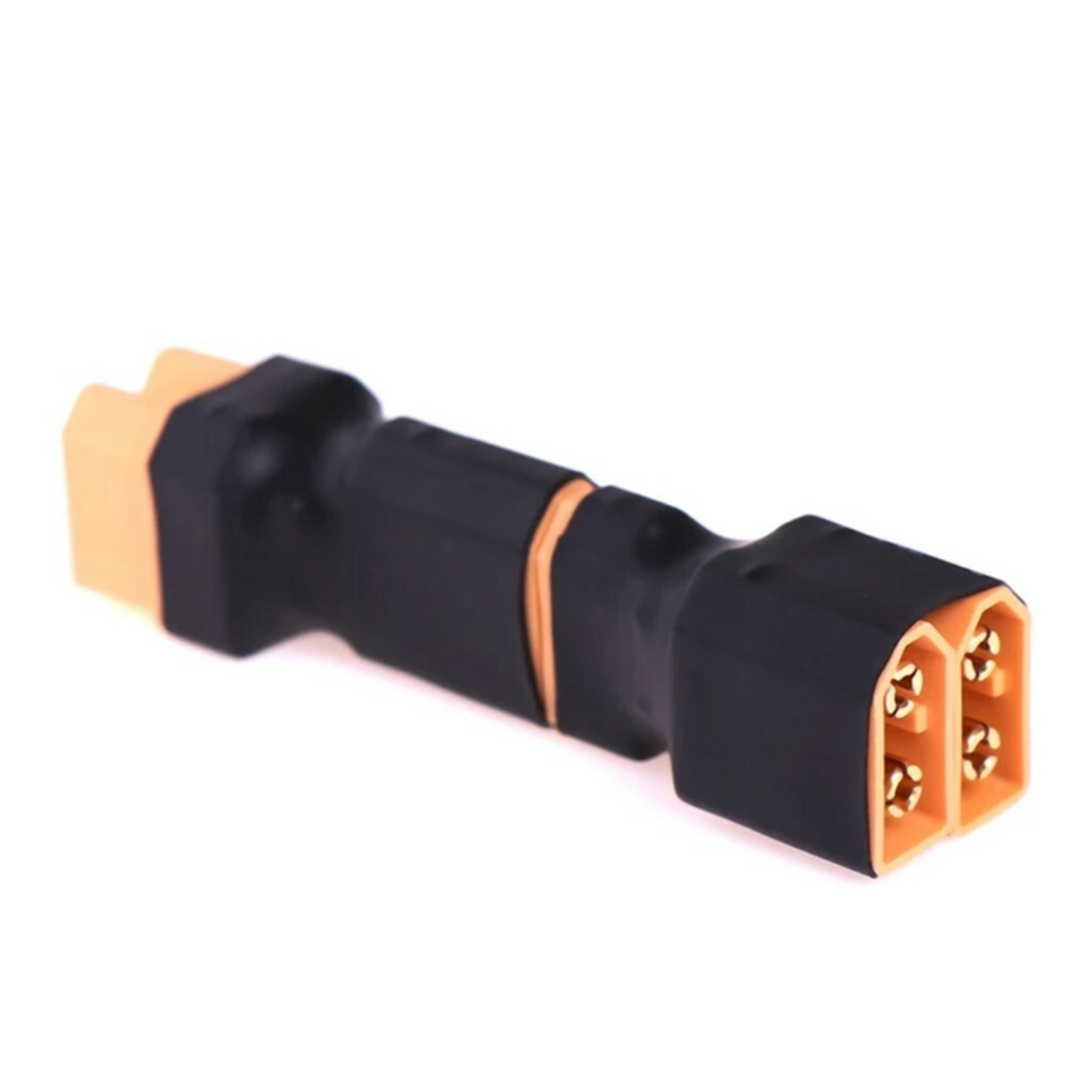 XT60 Parallel Adapter 2 Male / Female to 1 M/F Lipo Battery Converter Connectors