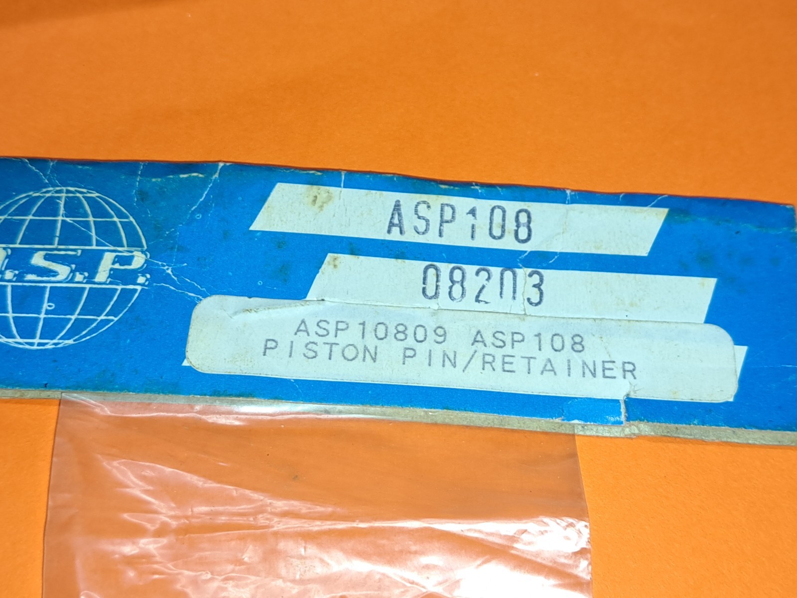 ASP Engine – ASP 108 R/C motor piston pins- New