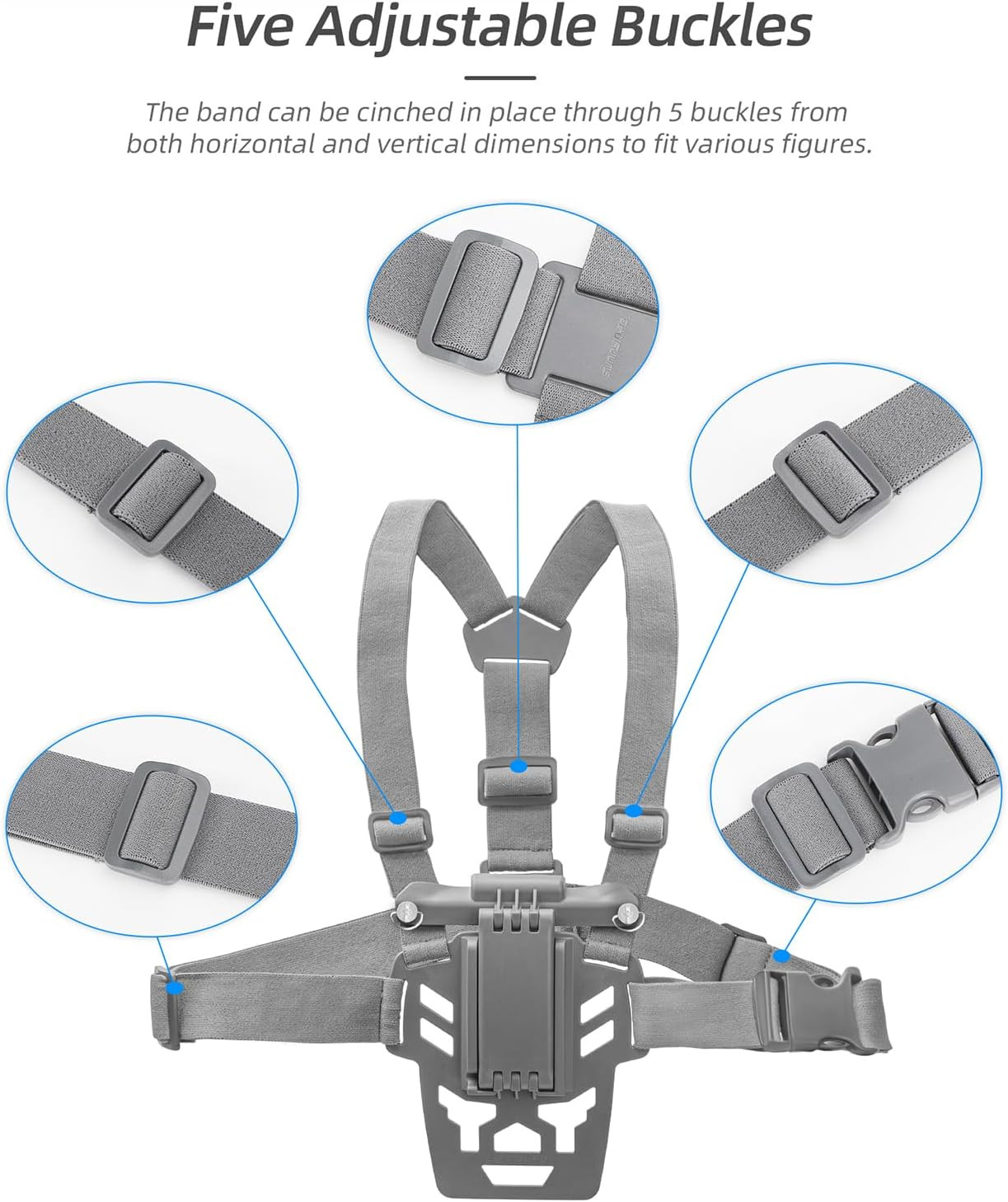 Chest Mount Stand Holder for DJI RC Pro Controller, Chest Stand Belly Support Br