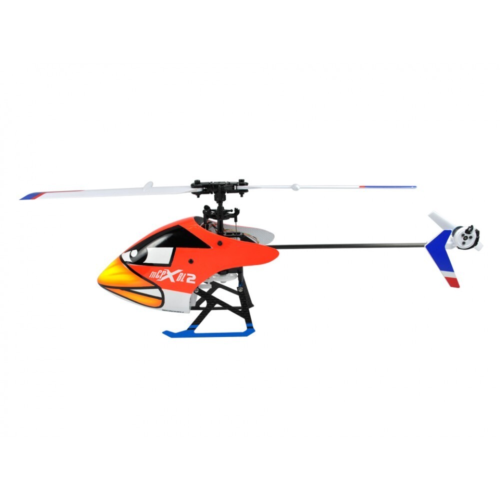 Microheli Aluminum/Carbon Fiber Landing Gear (BLUE) – BLADE MCPX BL2