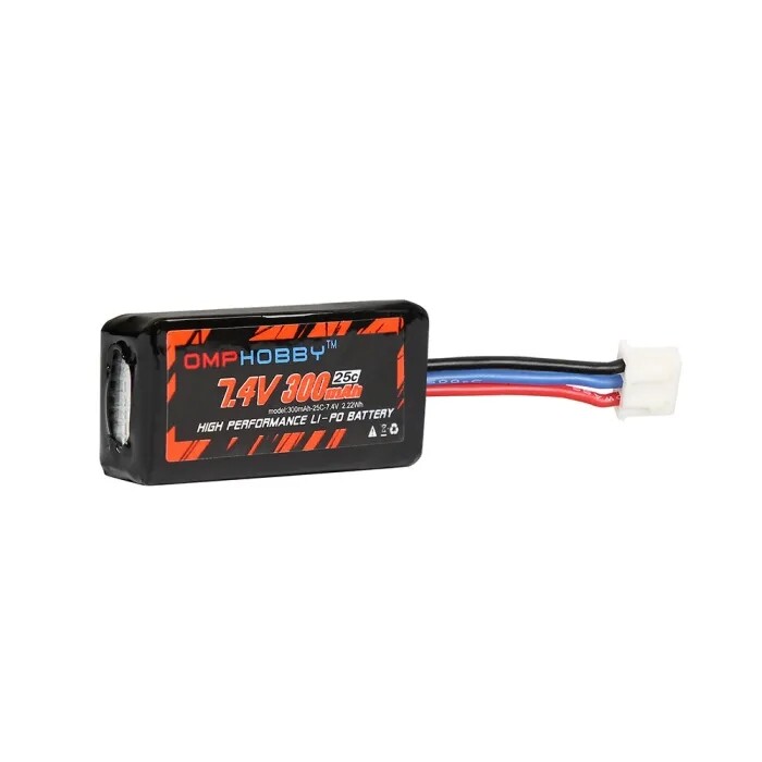OMPHOBBY T720 RC Plane 7.4V 300mAh Battery OSHT005