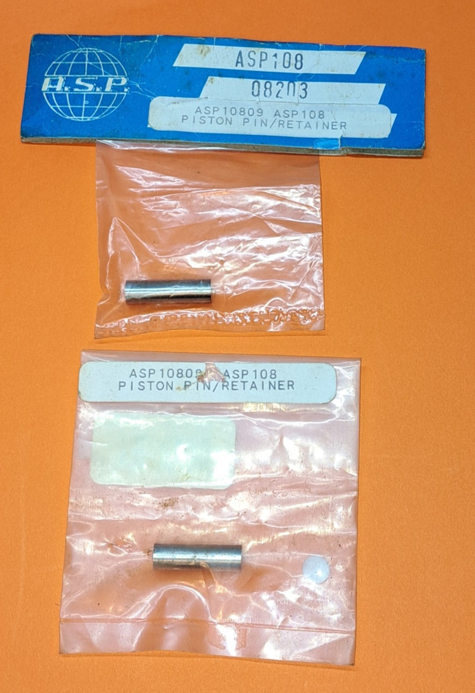 ASP Engine – ASP 108 R/C motor piston pins- New