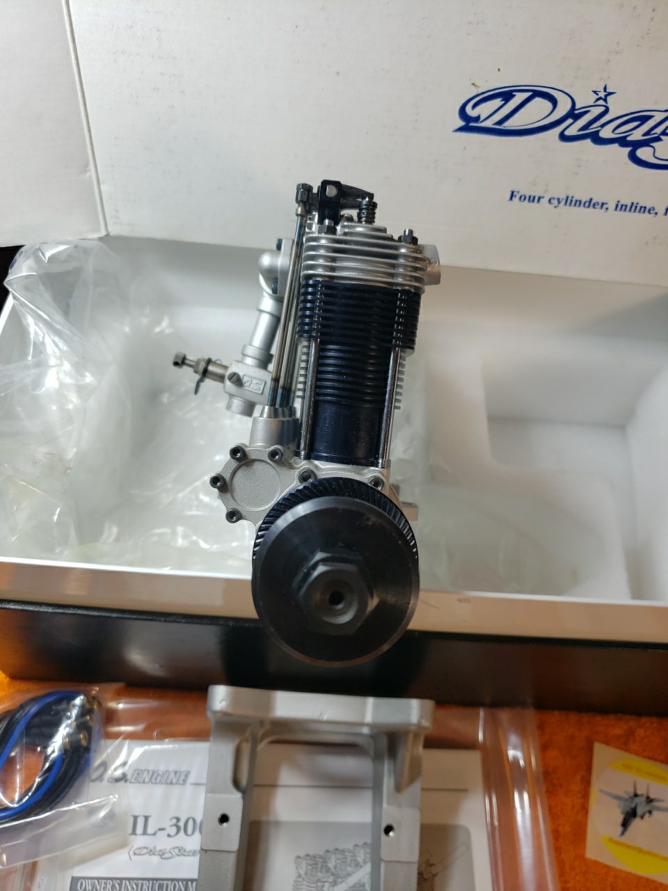 OS Engine – OS IL-300 Four Cylinder Inline Four Stroke RC Motor – New