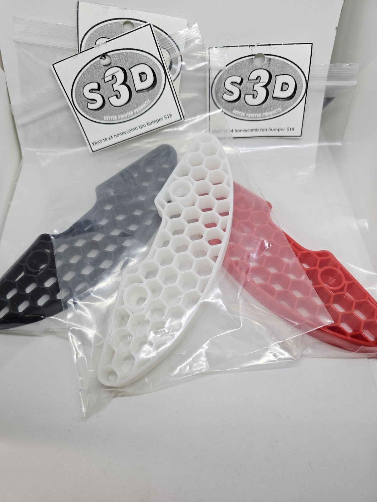 Honeycomb Bumper For Xray T4 X4 Touring Car 1:10 Scale Usgt Spec Mod Rc