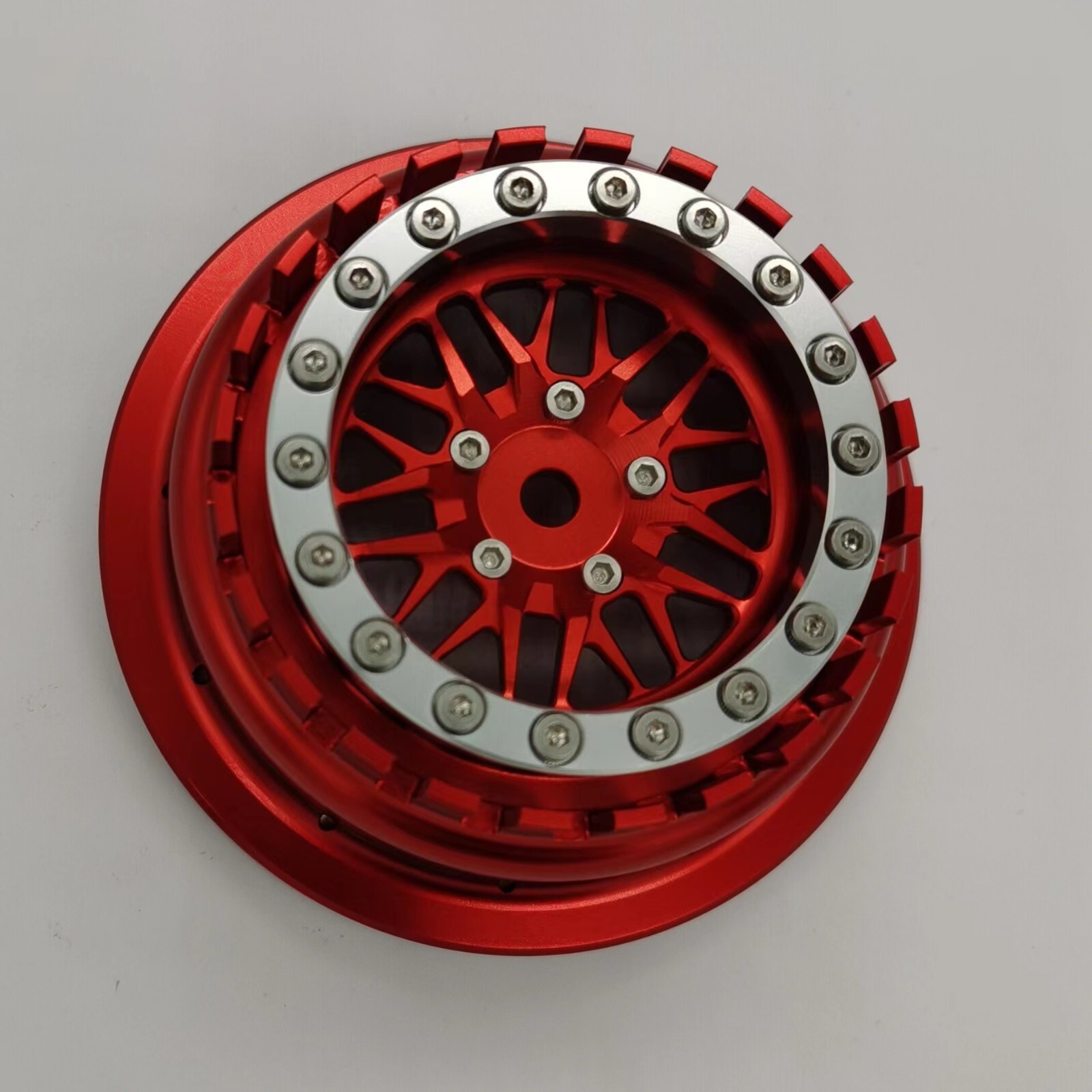 E-VIRATRUE Alu Wheel For TRAXXAS XRT/XMAXX&ARRMA Kraton 8S&Lois DBXL 1/5 4pcs