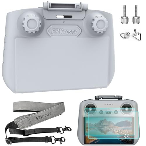 3-in-1 Mini Sun Hood, Screen Protectors & Lanyard for DJI Avata, Mini 4 Pro, Air