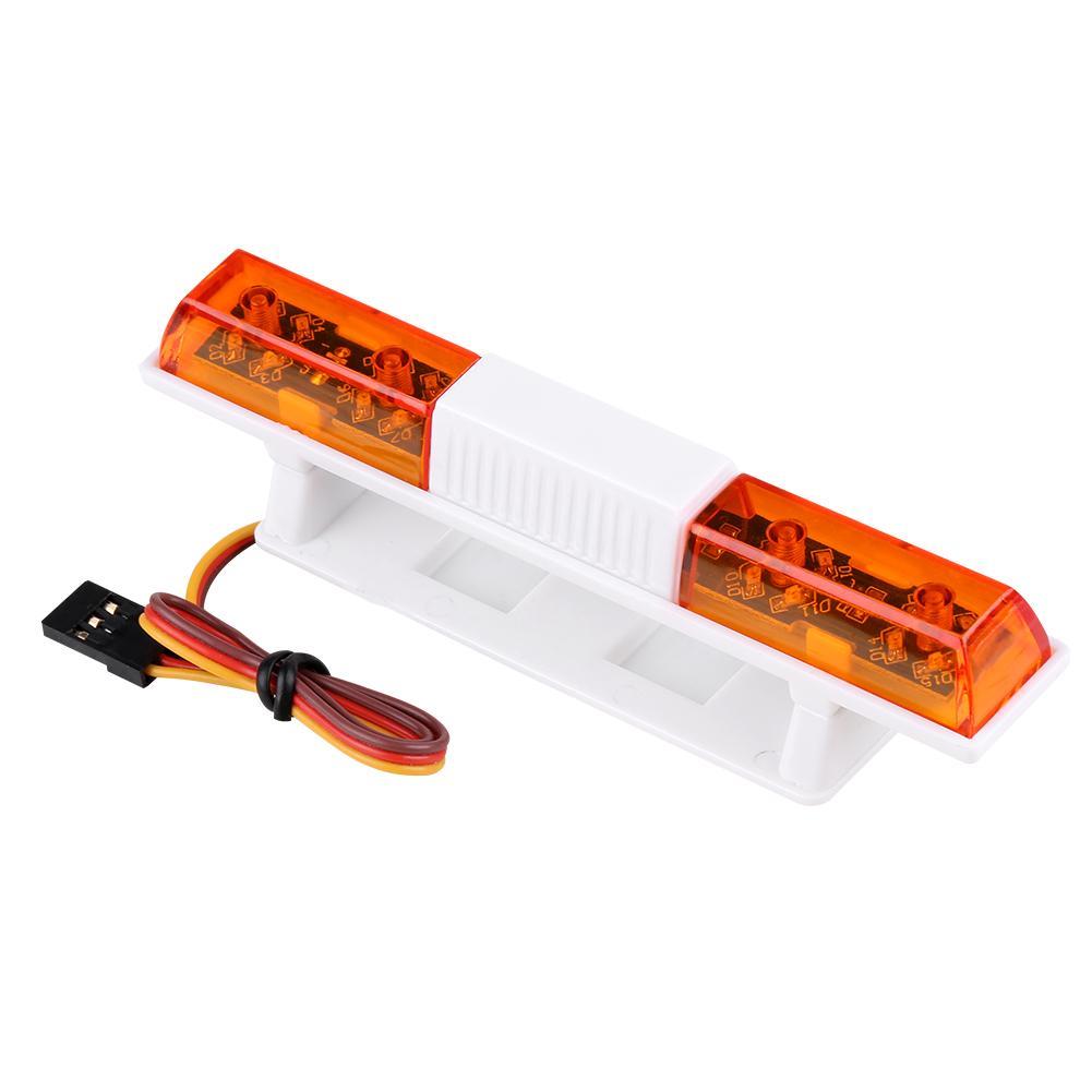 Colorful LED Flashing Light Bar Simulation Automotive Lights RC Alarm Lights