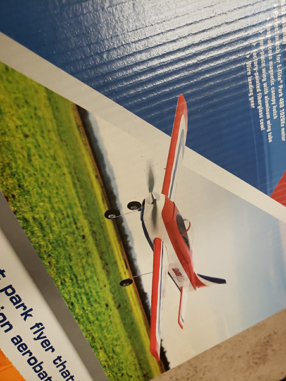 E-flite ARF Model – Leader 480 RC Lelectric Plane – 43″ Wingspan – New