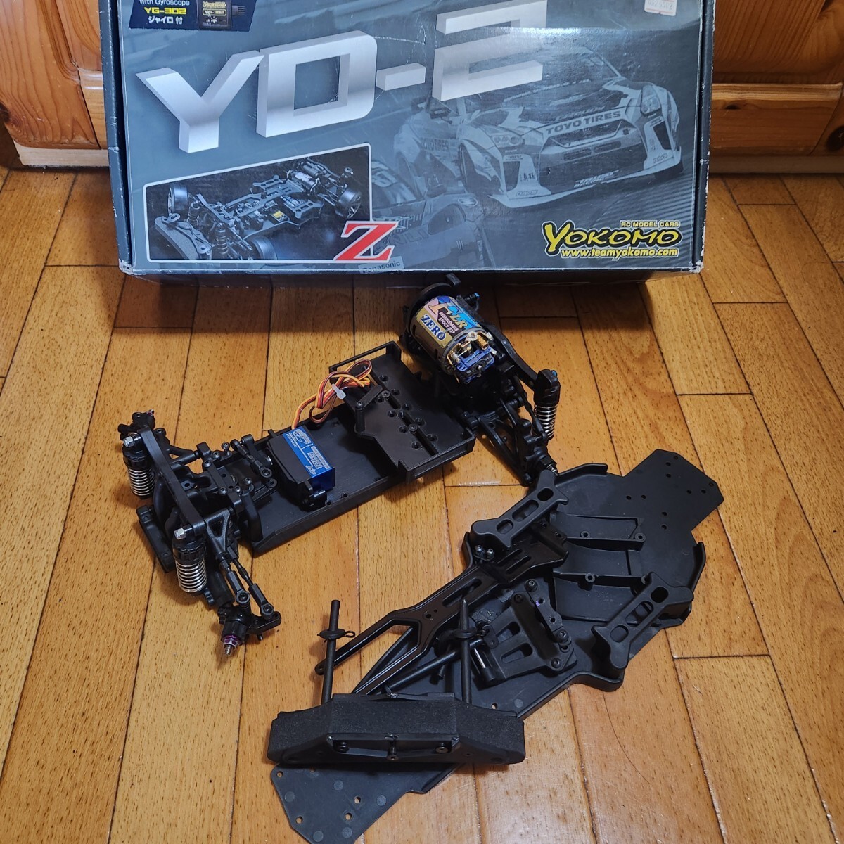Yokomo YD-2 M-Chassis Drift Car 210mm Chassis w/Servo Motor RWD Used From Japan