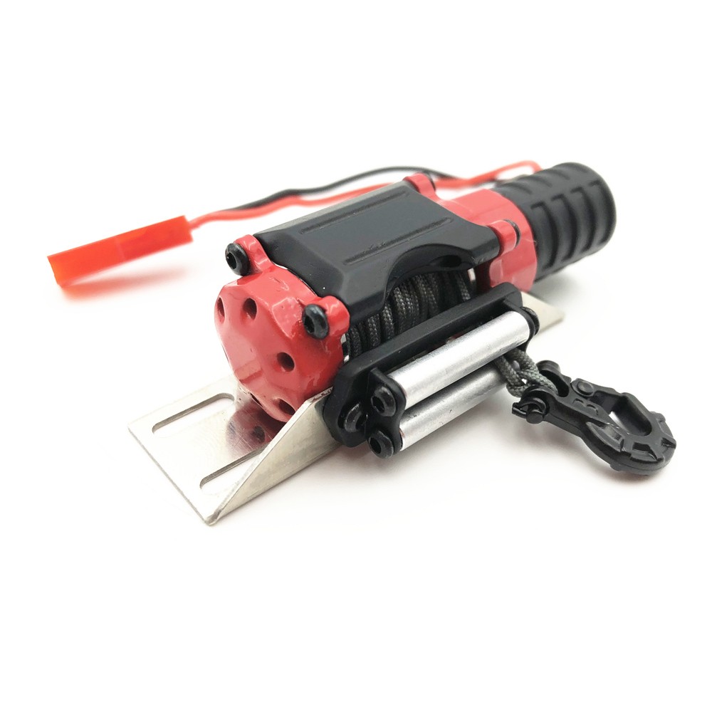 1:10 RC Car Warn Winch Fit for SCX10 D90 D110 TF2 TRX4 TRX-4 KM2 RC Car