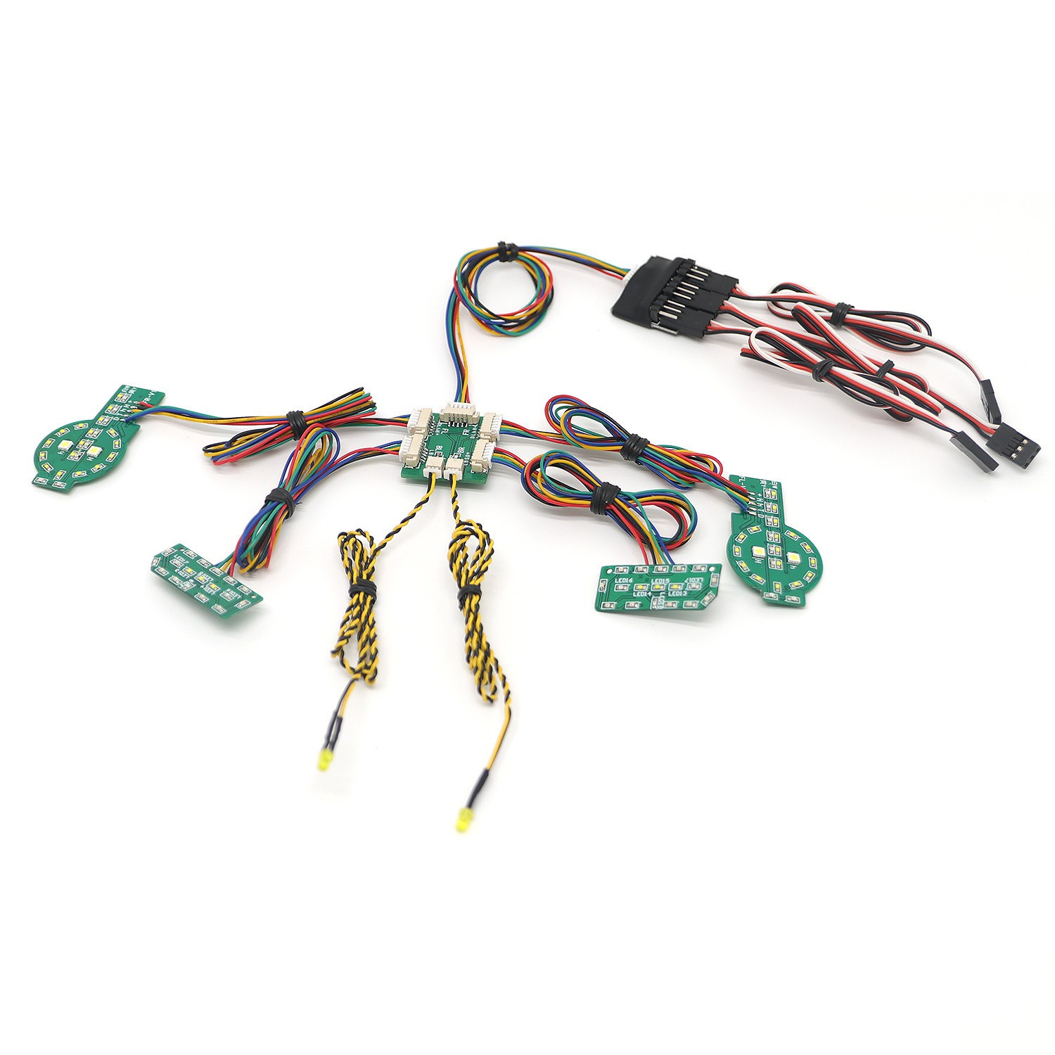 1/10 RC LED Headlight Light System Assemblage For Traxxas TRX-4 2021 Ford Bronco