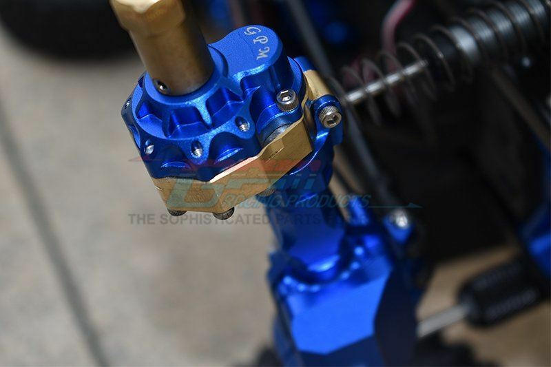 GPM TRX4022BX BRASS 48g REAR KNUCKLE ARMS INNER CASE FOR TRAXXAS RC TRX-4 TRX-6