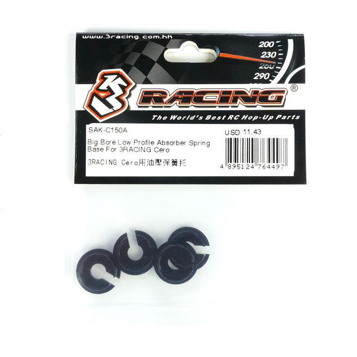 3RACING SAK-C150 Big Bore Low Profile Oil Damper 1/10 Cero Ultra FWD Sport Car