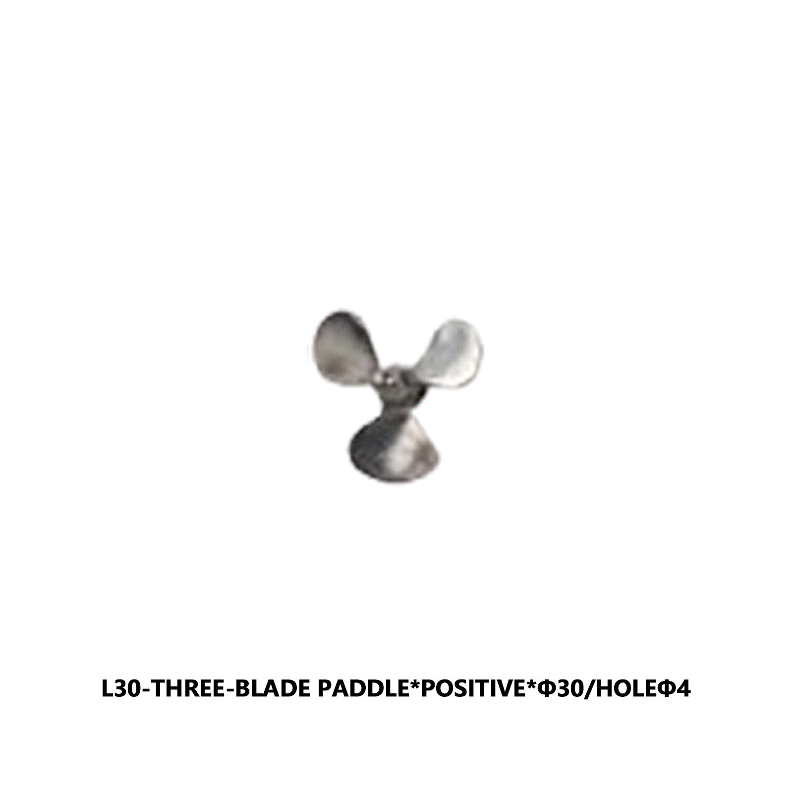 3 Blades RC Boat Metal Propeller D30mm Brass Props M4 mm Shaft
