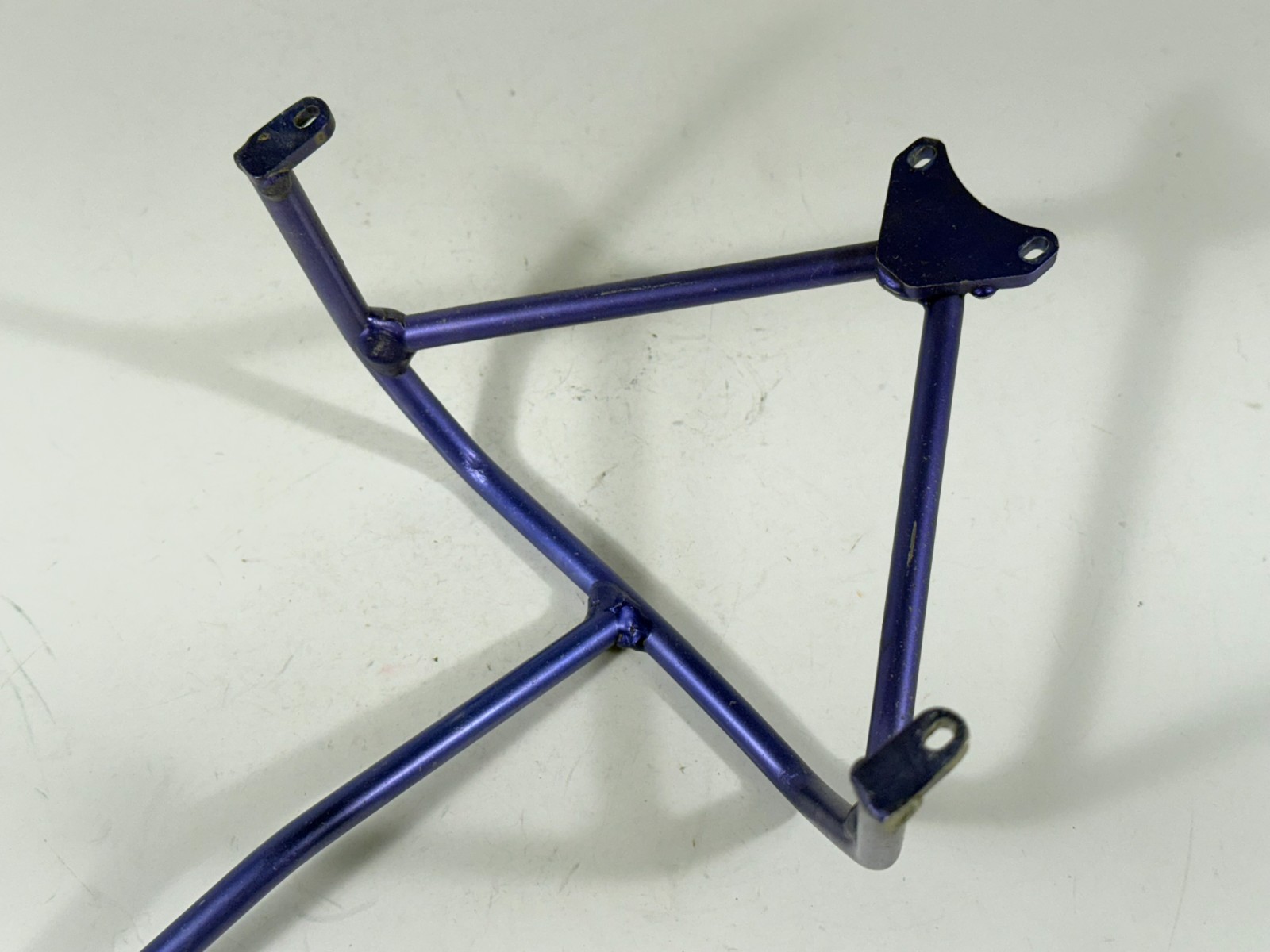 Used Bashed Integy Steel Roll Cage For Traxxas Slash HCG 4×4 Chassis Only