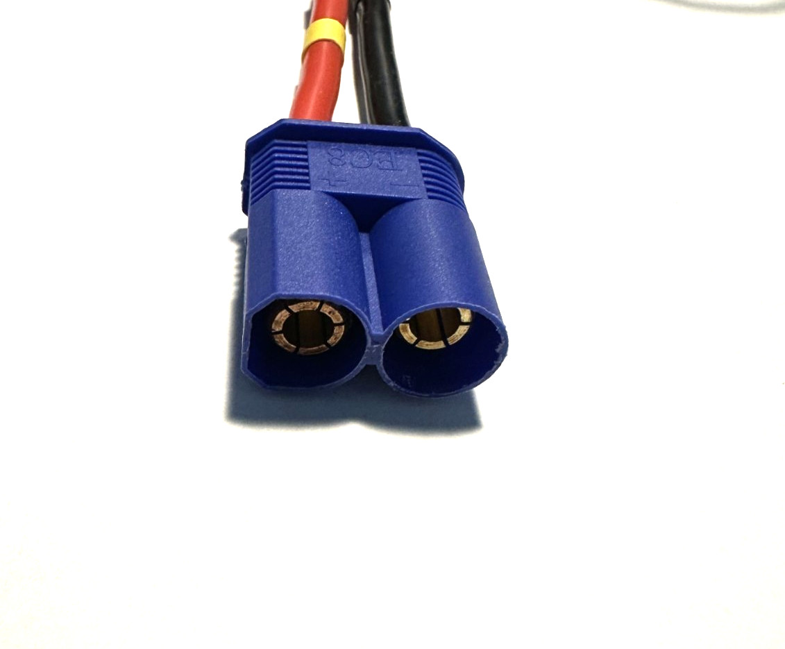 EC8 Male to XT60 Female 3″, 6″, 12″, 18″ Wire Gauge 10 AWG, 8 AWG