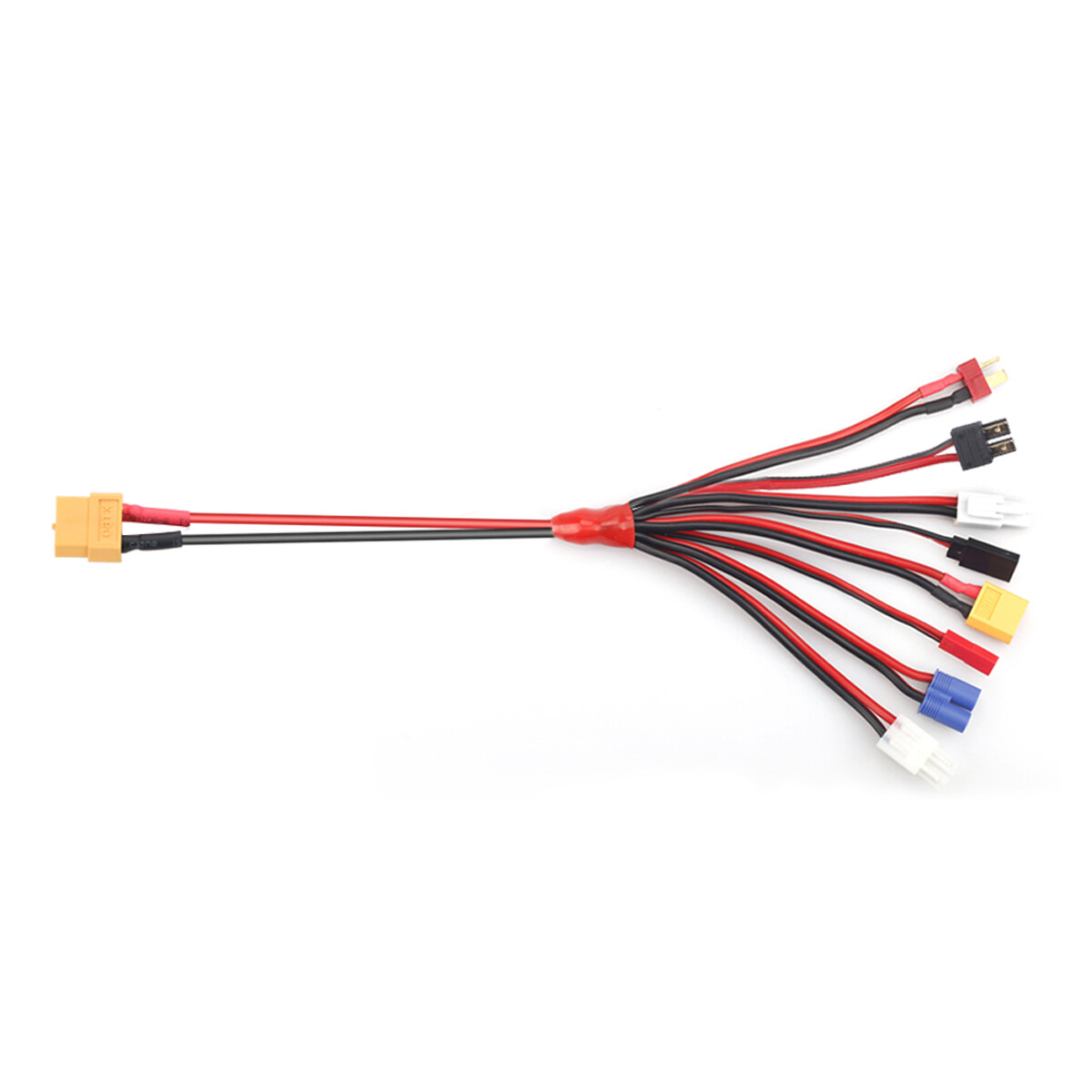 8 in 1 Octopus Convert Cable to XT60H Plug Lead Cable for TRX,T-Plug,Tamiya,JST