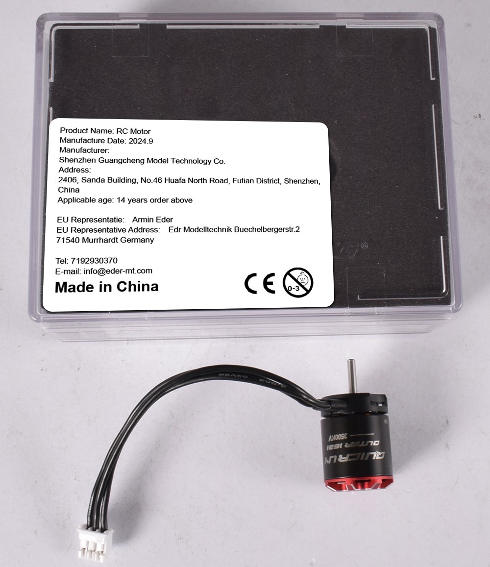 HOBBYWING QUICRUN WP-MINI24 25A ESC 1621SL 3500KV Motor For 1/24 Crawler Car