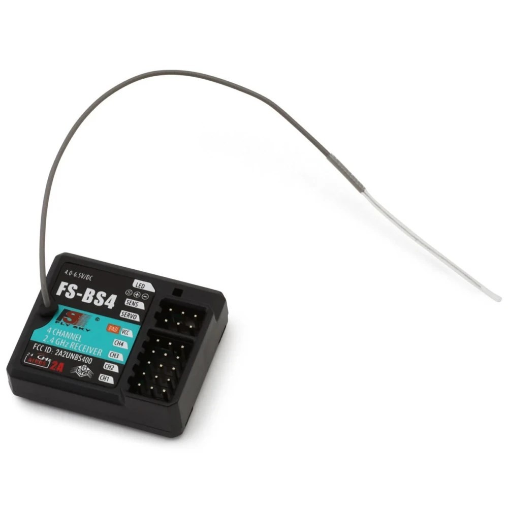 Flysky 4-Channel AFHDS 2A Receiver W/Gyro (FSY-FS-BS4)