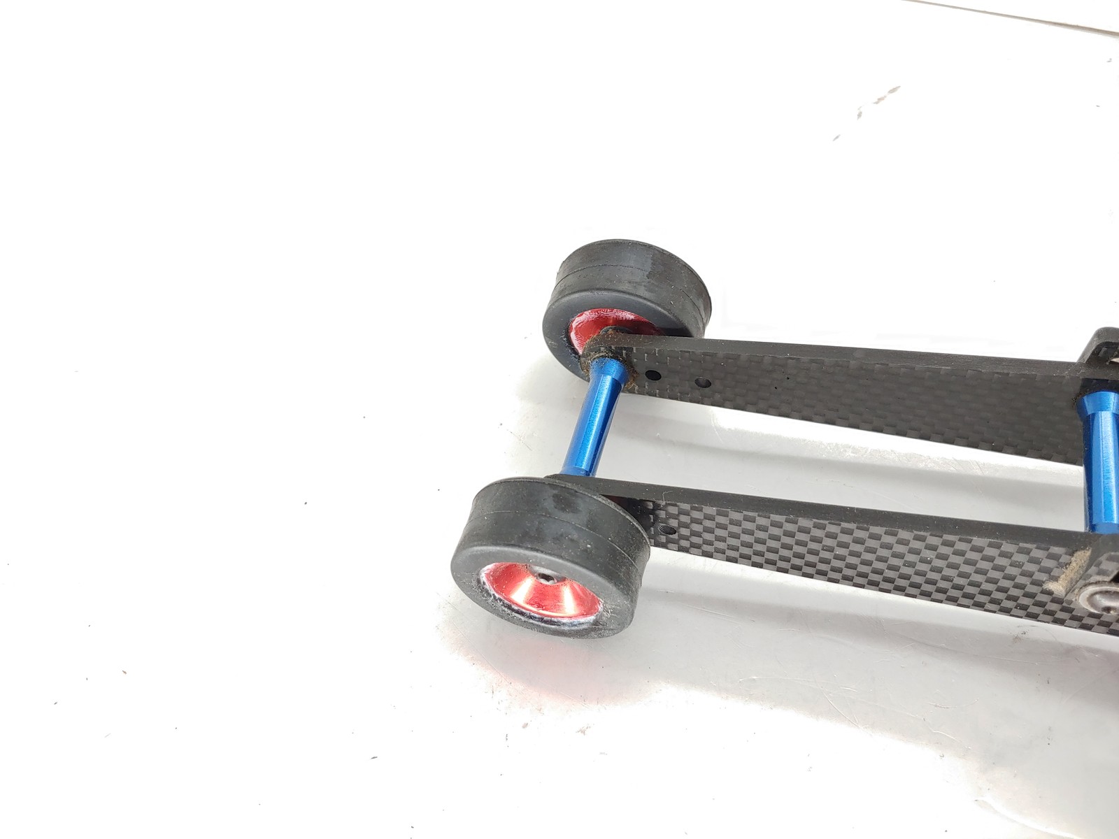 Exotek Racing Adjustable 12″ Carbon Fiber and Alloy Wheelie Bar for DR10