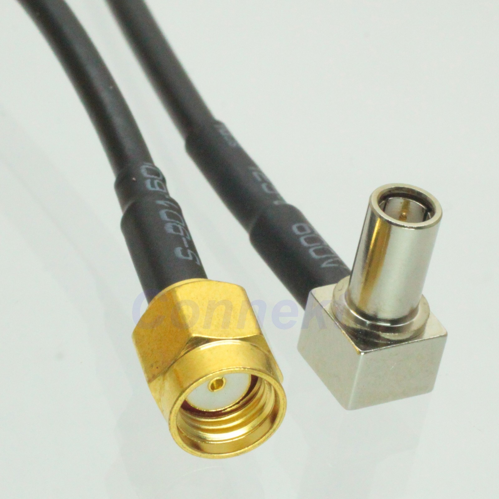 MS147 male right angle to RP-SMA male jack RG174 cable jumper pigtail 3G modem