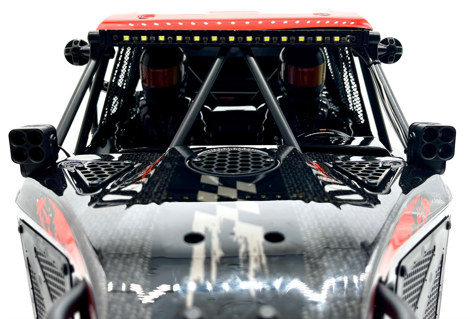 Losi 8IGHT-X Super Lasernut – Lasernut Body and light bar(LOS04019)