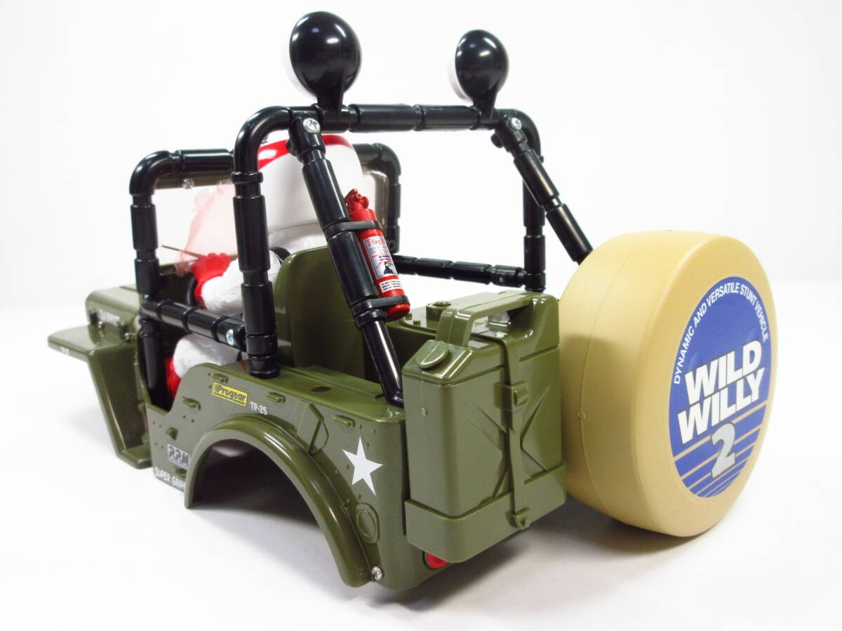 Tamiya Wild Willy 2 XB Painted Body Driver Figure WR-02 1/10 RC New Japan
