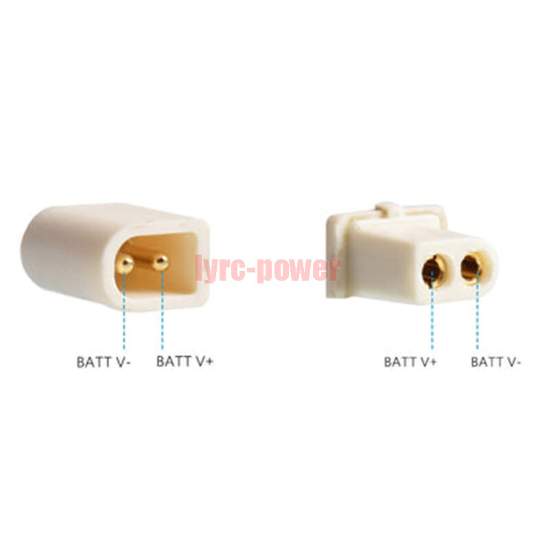 BT2.0 to PH2.0 Banana Pin Connector Plug 22AWG Cable for 1S Drone Charge Battery
