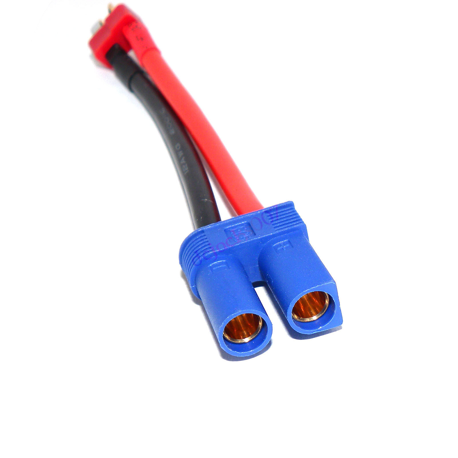 Lipo Battery Adapter EC5 IC5 to TRX Traxxas XT60 T-plug Male female 12AWG