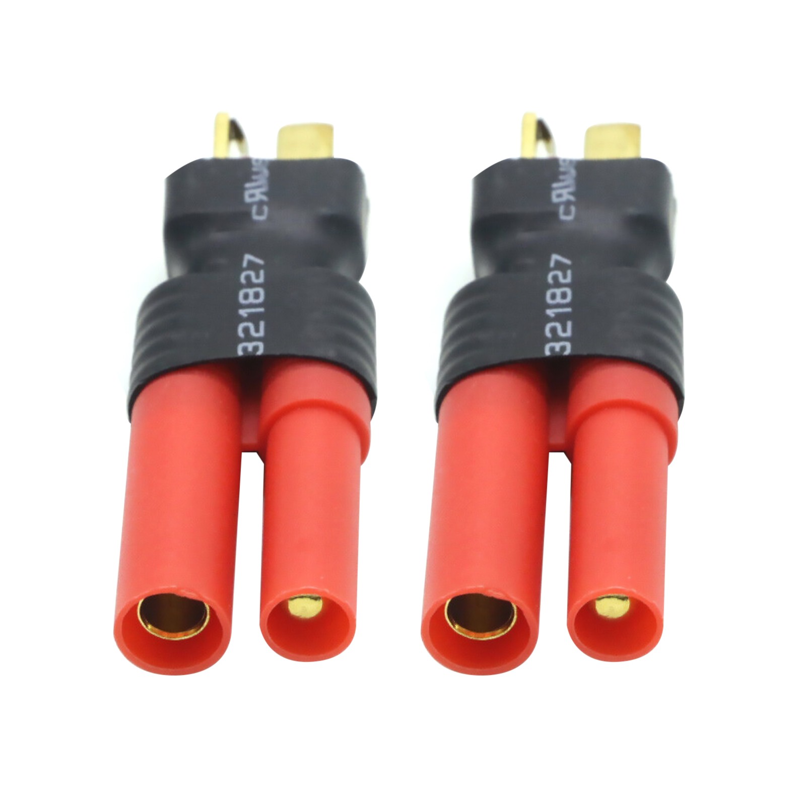2Pcs T Male /Female to HXT4.0 Adapter Connector Cordles For Drone/Car/Boat