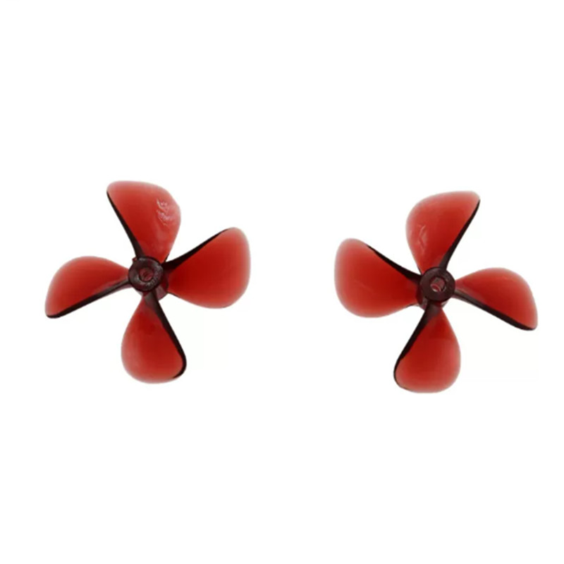 60mm 4-B-lade PC Propeller 4mm Shaft CW CCW for RC Fishing Boat Model RC Parts
