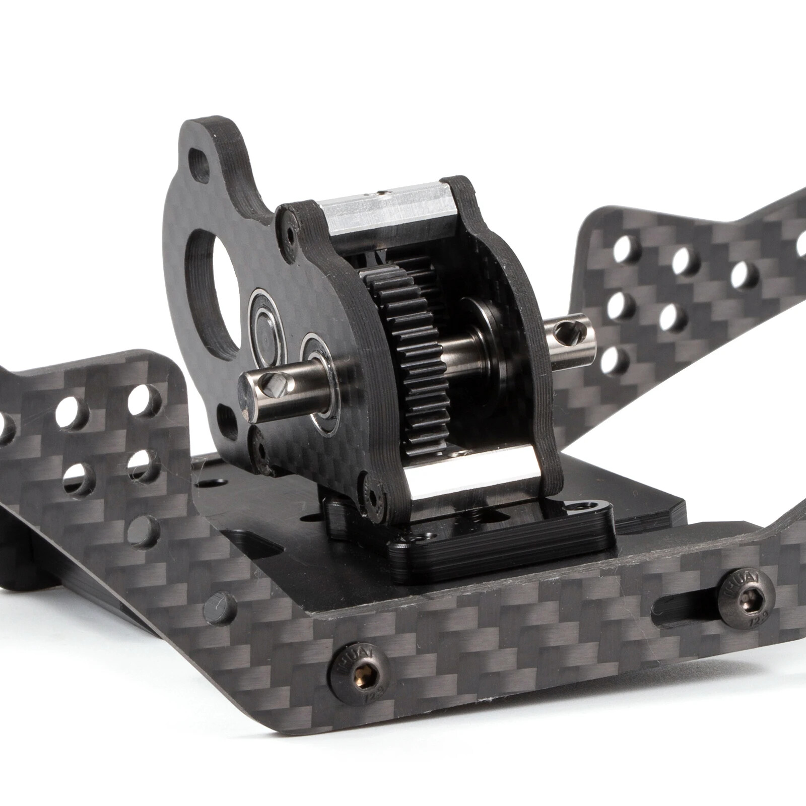 Ultra Light Portal Transmission Carbon Gearbox for 1/10 LCG Chassis Comp Rigs