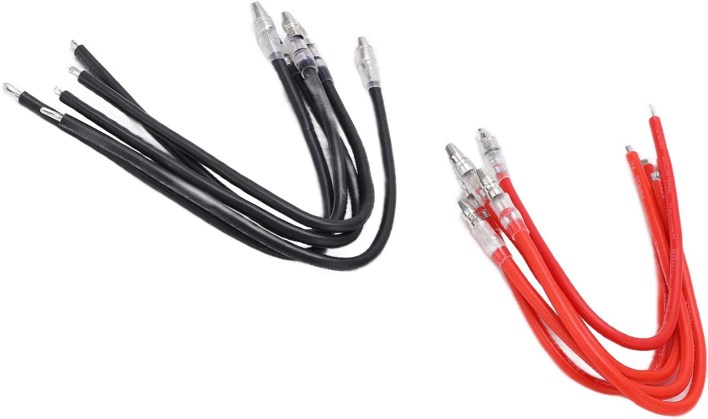 10Pcs RC Motor Cable,Rc Brushed Motor 4Mm Banana Plugs Connector Extension