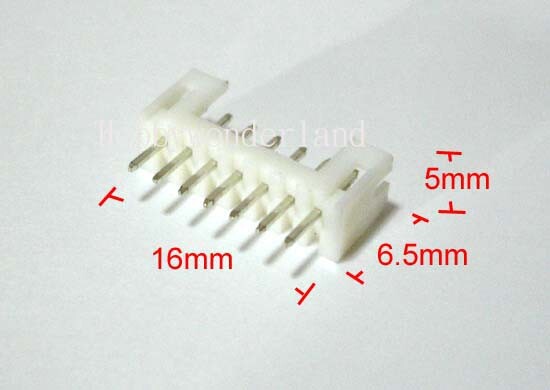 7pin JST-PH 2.0mm housing connector socket plug header crimp terminal pin 20 set