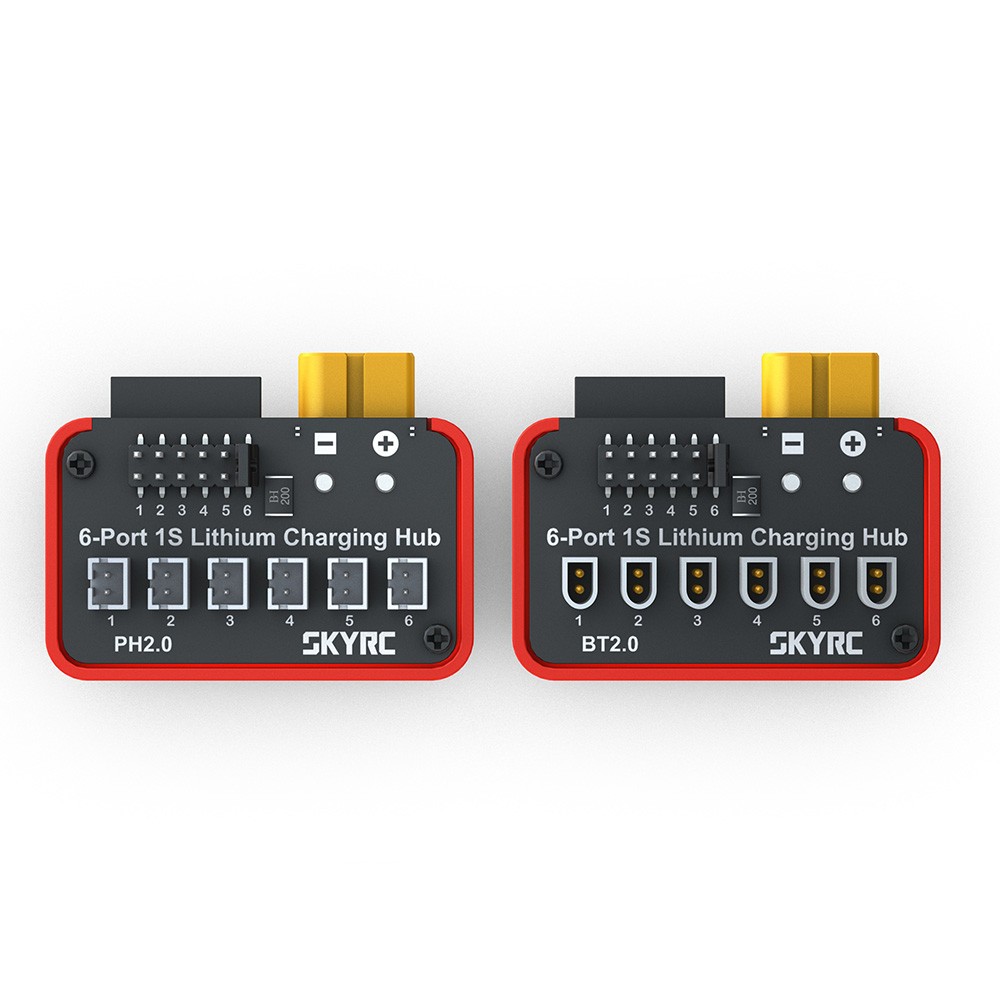 SKYRC Lipo Battery Charging Hub OSH 6-Port For B6neo B6ACneo B6neo+ B6neo 2