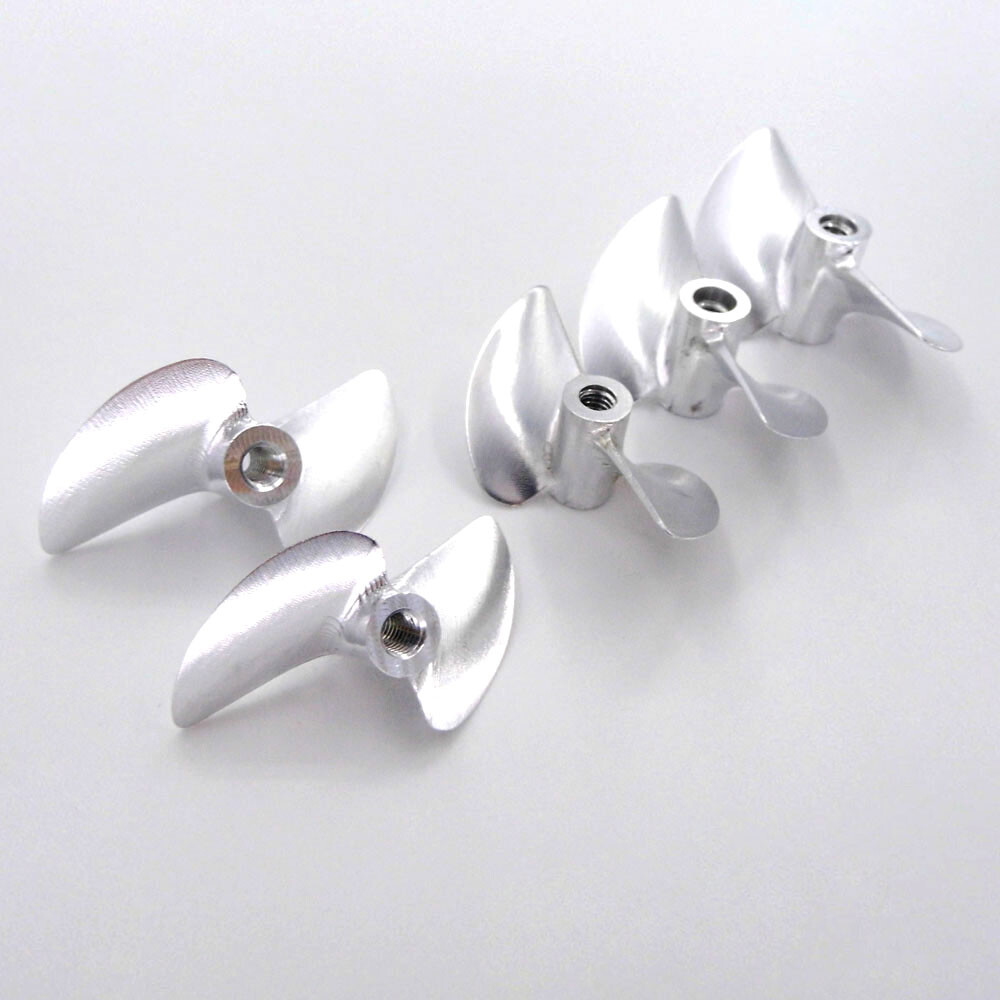RC Boat Propeller CNC M4 4mm 30-45mm 40mm Metal Prop f RC Speed Boat MONO1 MONO2