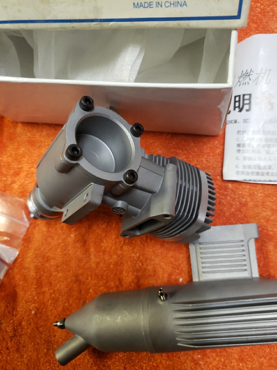 ASP Engine – ASP S 61 A – S61A RC motor – New