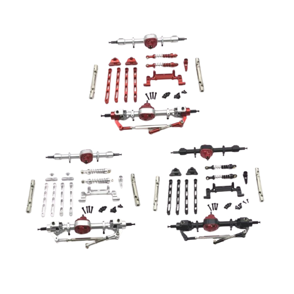 For 1/12 MN82 LC79 MN78 RC Upgrade Parts Full Car Metal Assembly Kit Replacement