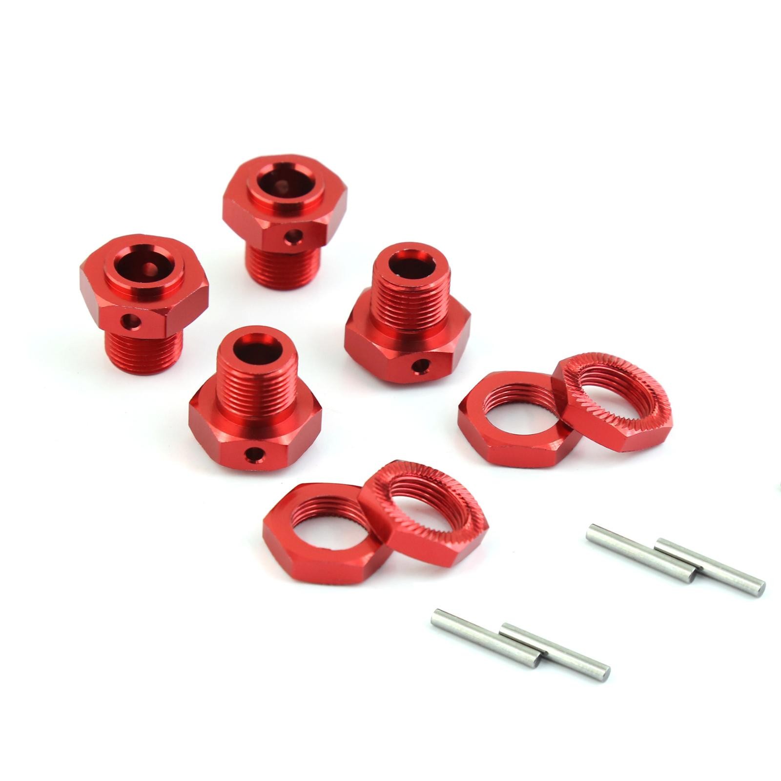 Aluminum 17mm Hexagonal Mount Adapter Kit for ARRMA 1/8 4s KRATON OUTCAST RC Car